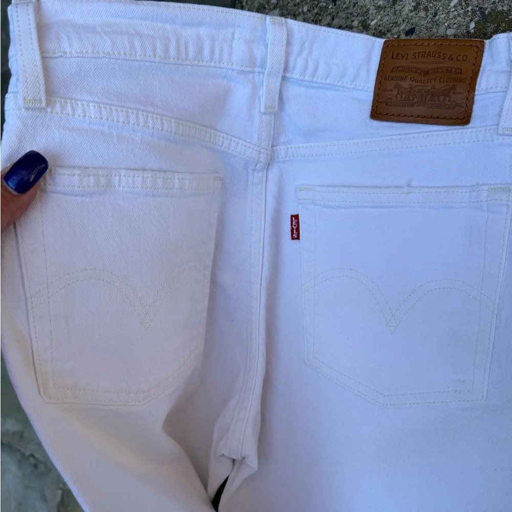 Ralph Lauren Classic White Denim Size 25 - Picture 7 of 7